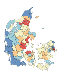 Unge forlader provinsen. Danmarks Statistik