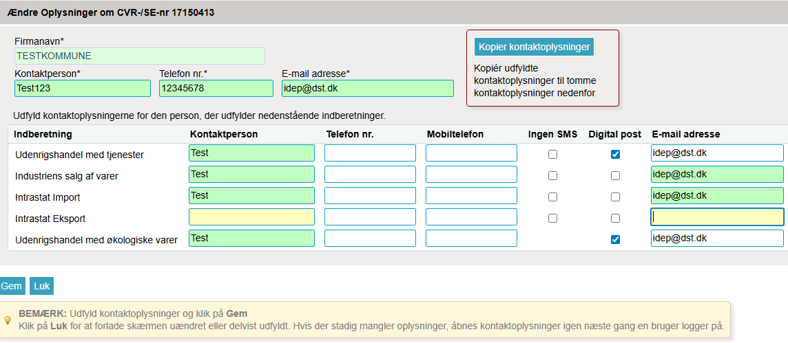 stamdata
